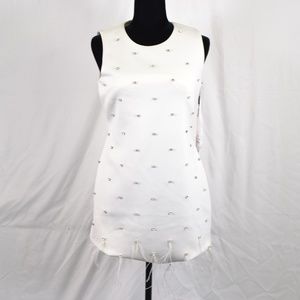 calvin klein feather dress